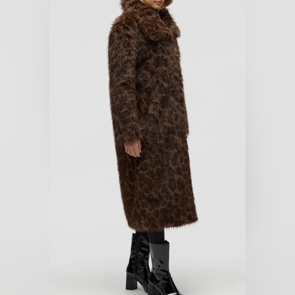 NVLT Brown Leopard Teddy Jacket - Picture 4 of 4